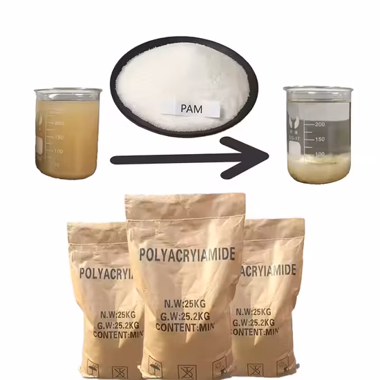 Polyacrylamide anionique PAM pour la déshydratation des boues et l'exploitation minière